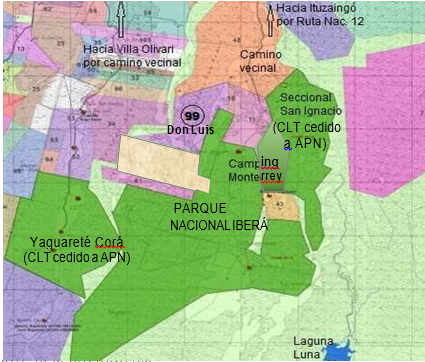 Mapa Don Luis