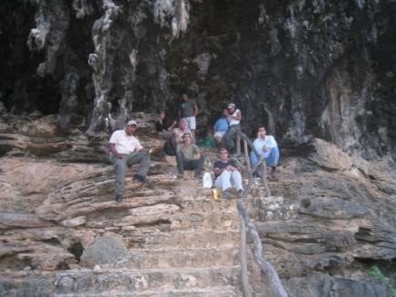 Entrada a la cueva Quadirikiri refugio principal del murciélago fantasma