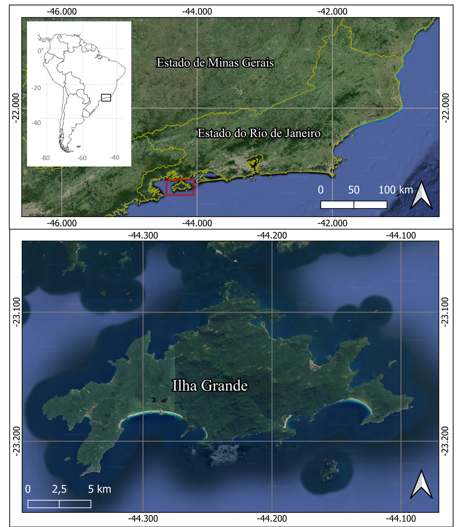 A BR 008 Ilha Grande