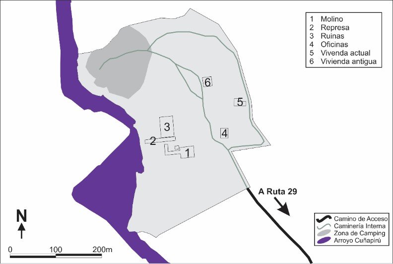 MAPA 2 DE Usina de Cuñapirú